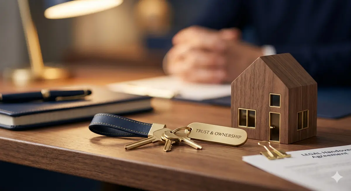 Property handover keys